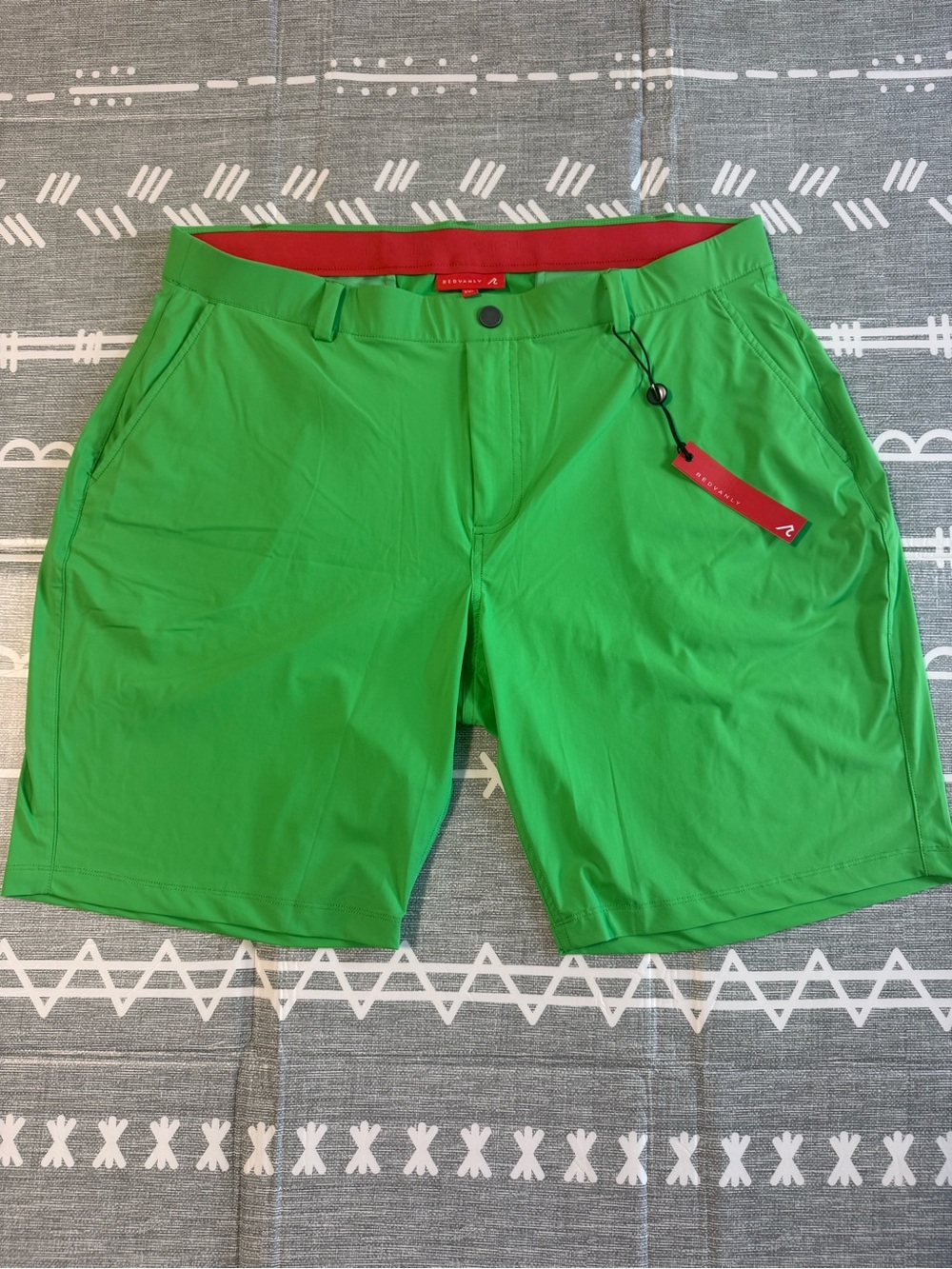 Redvanly Hanover Pull-On Shorts in Glade XXL
